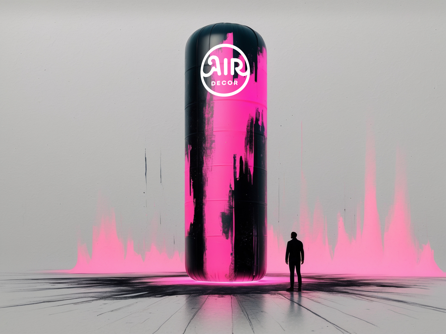 Werbesäulen luftdicht / ohne Gebläse