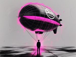 Heliumballone als Zeppelin