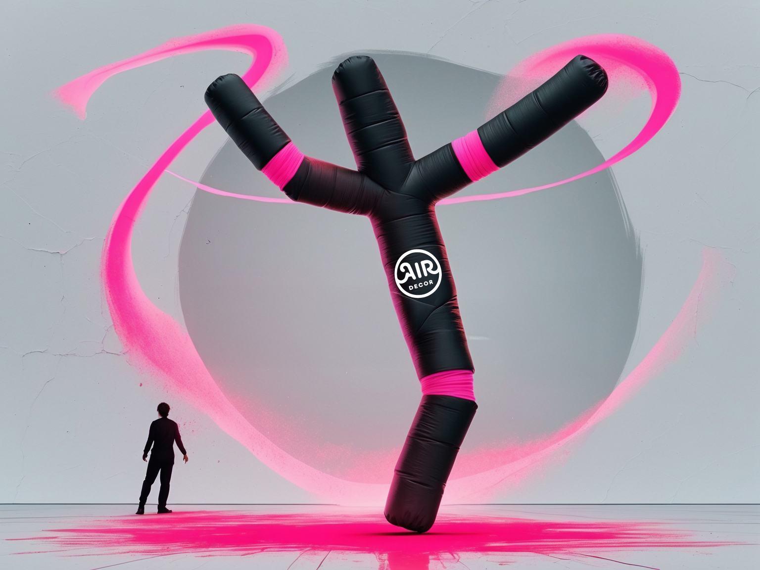 Sky Dancer with one leg