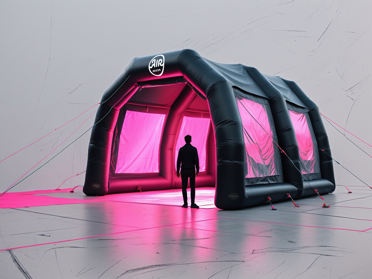 advertising tents in special shapes